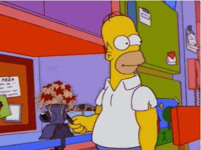 The funniest Simpsons pics on Tumblr: Homer: "I only eat food in bar form.  When you concentrate food, you unleash its awesome power, I'm told. That's  why I'm...