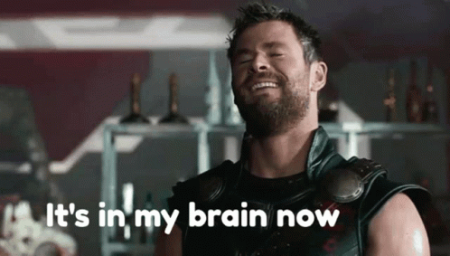 Its In My Brain Now I Cant Forget You GIF - Its In My Brain Now I Cant  Forget You Oh My - Discover & Share GIFs