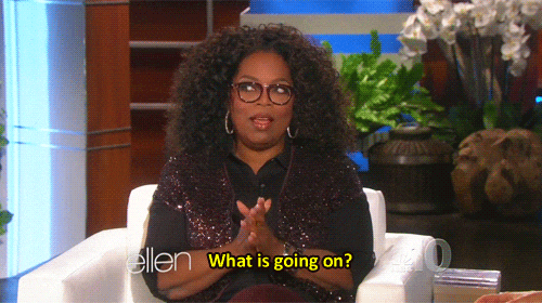 Confused Oprah Winfrey GIF Confused Oprah Winfrey GIF