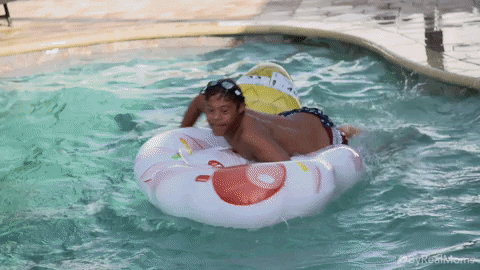 splashing around reality show GIF by Children's Miracle Network Hospitals