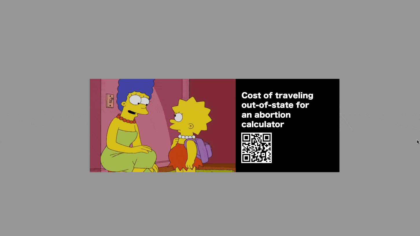 Cost of traveling for an abortion out of state