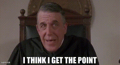 YARN | I think I get the point | My Cousin Vinny (1992) | Video gifs by  quotes | 763e3641 | 紗