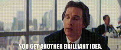 YARN | You get another brilliant idea. | The Wolf of Wall Street (2013) |  Video clips by quotes | 8703ad9f | 紗