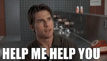 Help Me Help You Jerry Maguire GIFs | Tenor