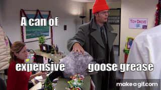 Dwight's Dead Goose - The Office US on Make a GIF
