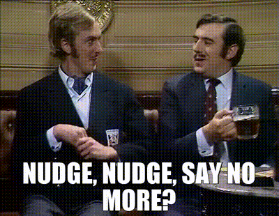 Image of Nudge, nudge, say no more?