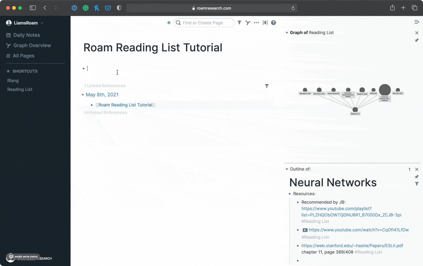 How to Create a Powerful Reading List in Roam Research — Liam Gower