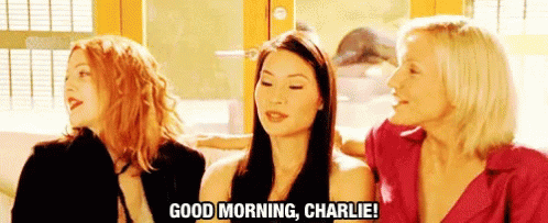 Charlies Angels Drew Barrymore GIF - Charlies Angels Drew Barrymore Good  Morning Charlie - Discover & Share GIFs