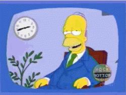 Homer Simpson The Simpsons GIF - Homer Simpson The Simpsons Work - Discover  & Share GIFs