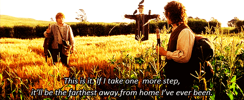 Lord Of The Rings — “If I take one more step, it'll be the farthest...