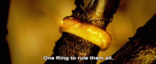 One Ring To Rule Them All GIFs | Tenor