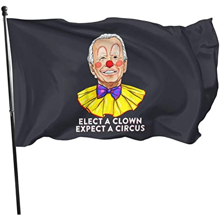 Amazon.com: RELAXLAMA Joe Biden The Clown 3x5 Feet Vivid Color Home Garden  Outdoor Decoration US Flag : Everything Else