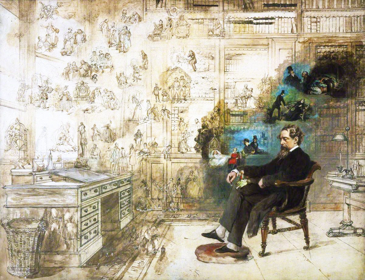 Buss, Robert William; Dickens's Dream (1875)