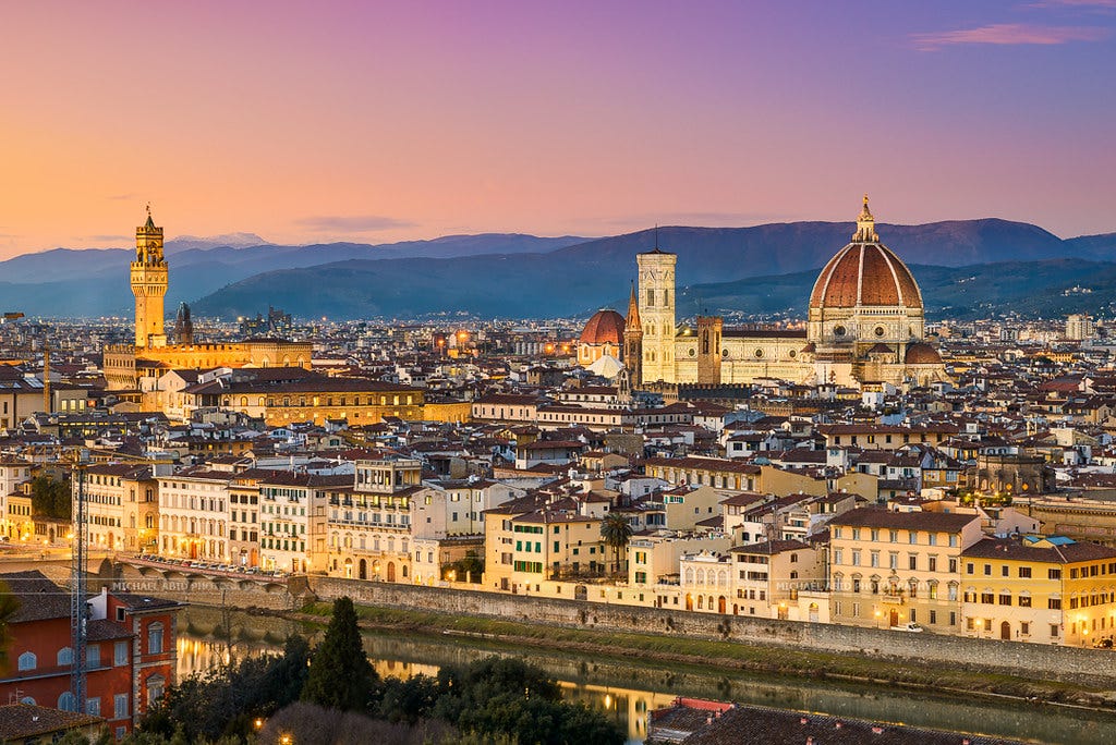 Florence Sunset | I think one of the best places on Earth to… | Flickr