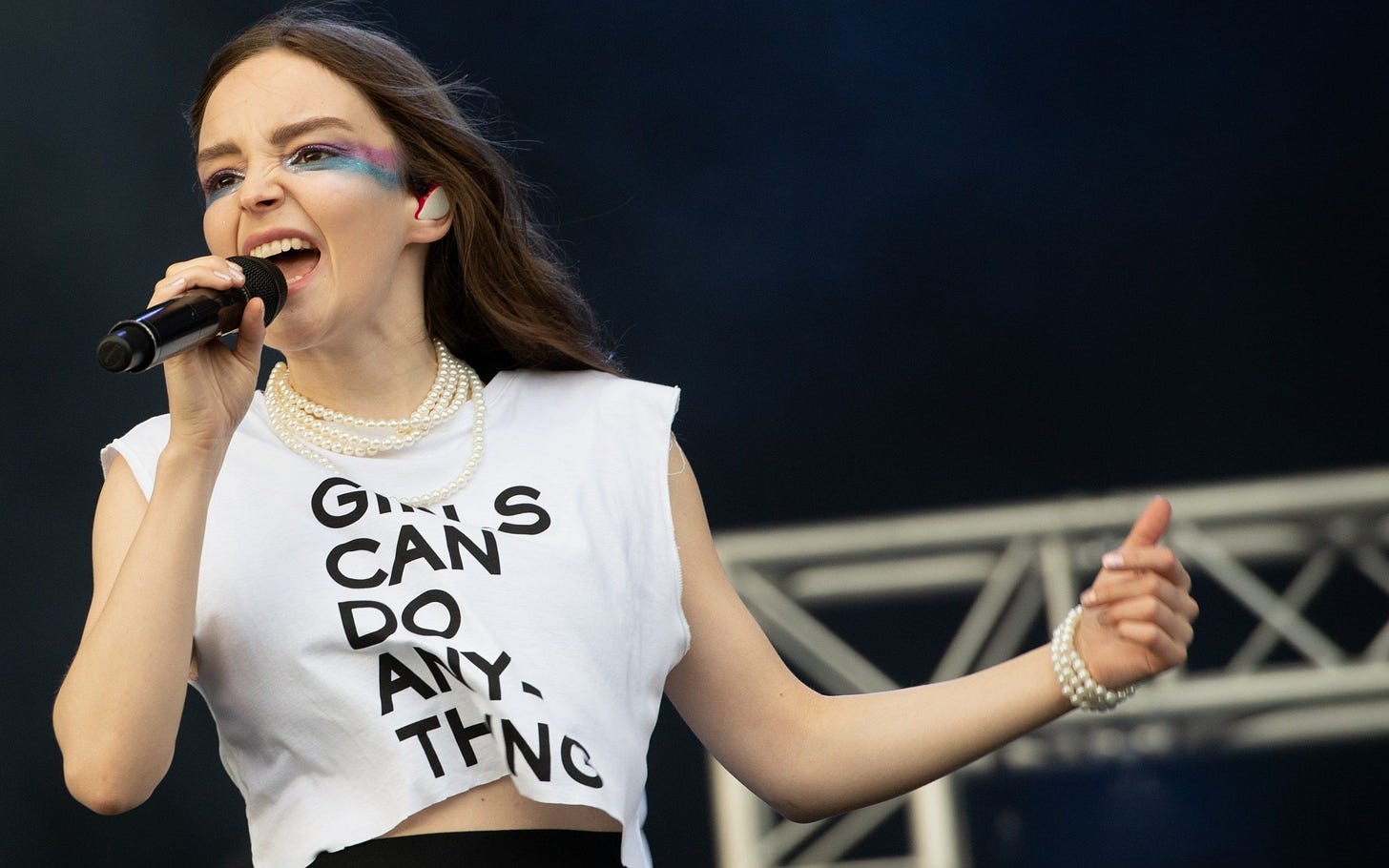 Chvrches&#39; Lauren Mayberry: &#39;I might not have become a singer if I&#39;d known  the abuse I&#39;d face&#39;