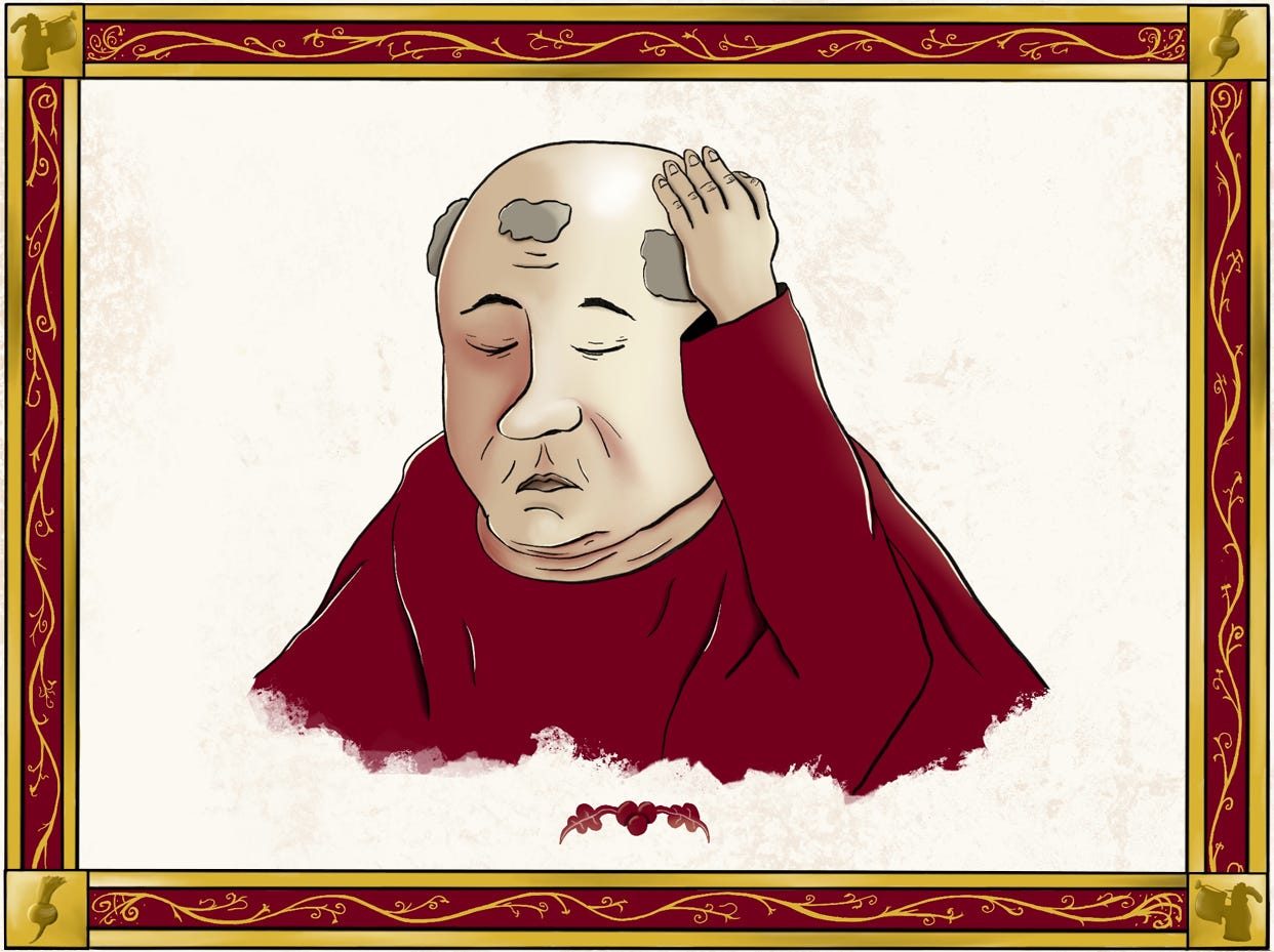 bald monk