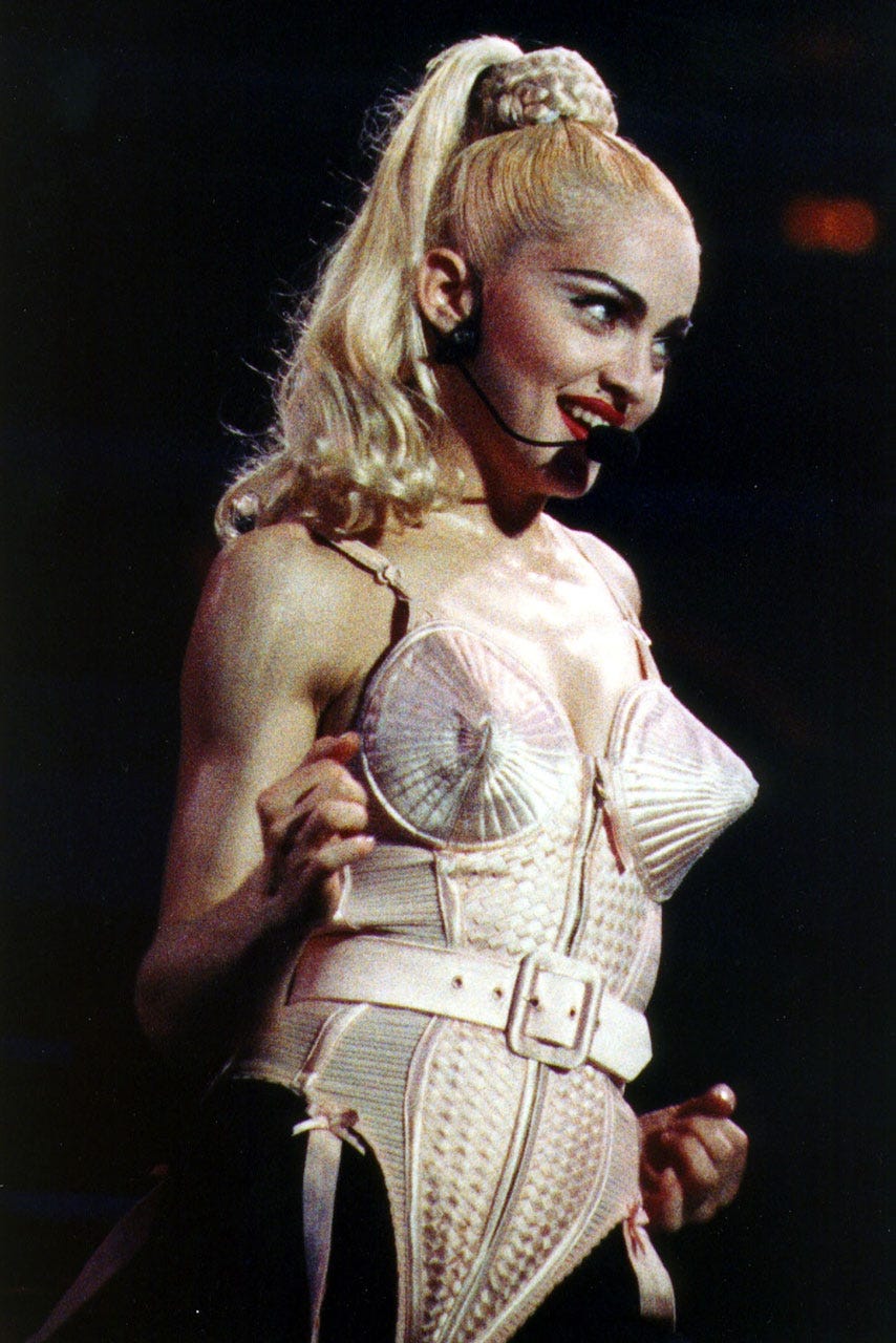 Jean Paul Gaultier Exhibition Lands In London Featuring Madonna's Cone Bra