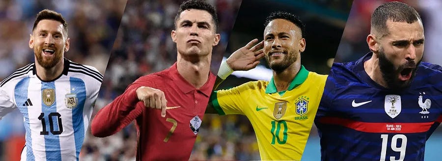 Messi, Cristiano, Benzema y Neymar Jr.: La Última Función