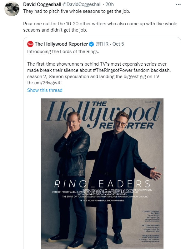 The Rings of Power Showrunners Break Silence on Fandom Backlash and Season  2 – The Hollywood Reporter