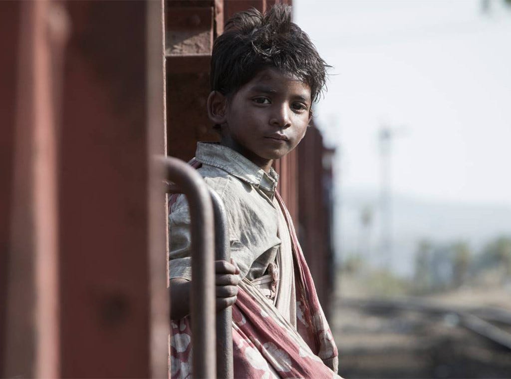 Sunny Padwar stars as the young Saroo in Lion