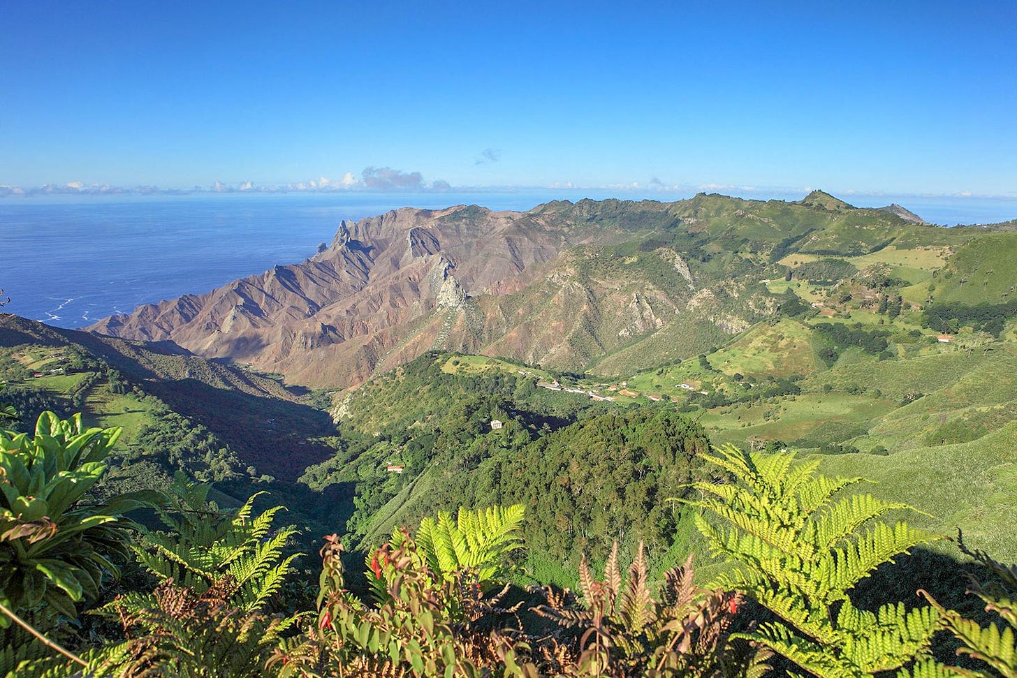 Saint Helena, the Beautiful Historic Volcanic Island in the Caribbean
