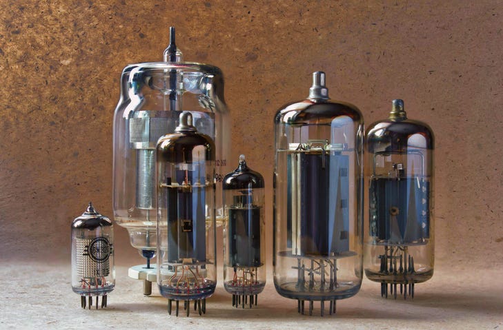 Vacuum tubes got replaced by transistors