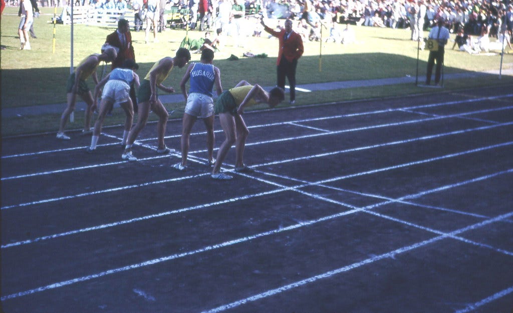 University of Oregon track and field meet, 1966