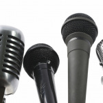 microphones like when someone is giving a presentation