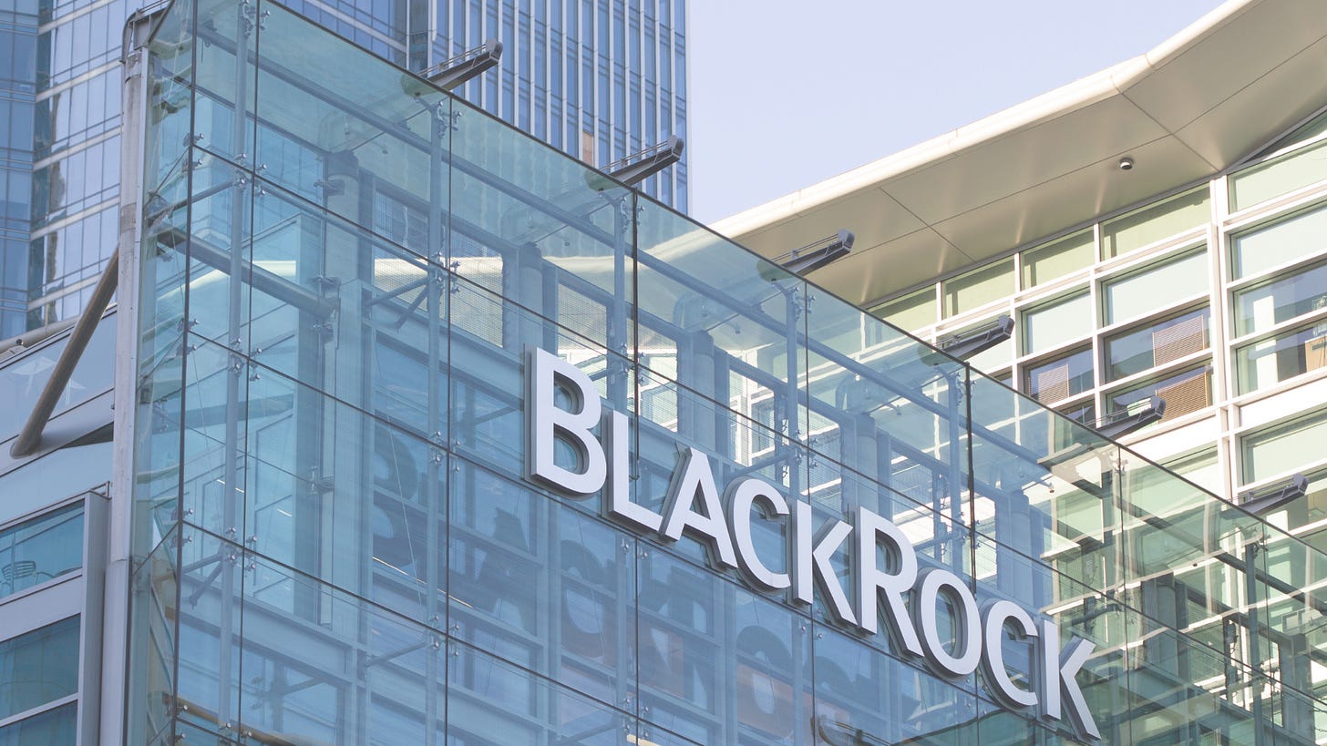 Blackrock glass building