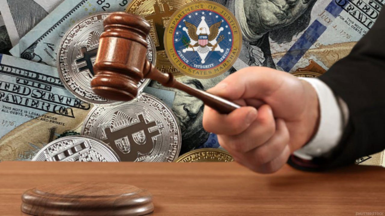 bail, bitcoin, us marshals, auction, blockchain