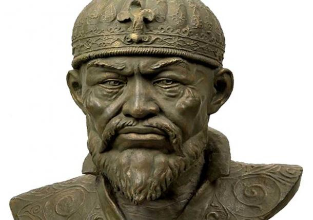 Reconstruction of Timur from his skull (CC BY SA 3.0)