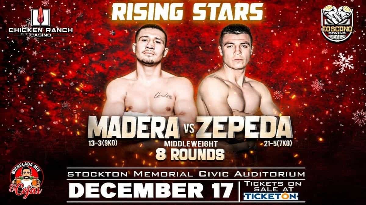 Quilisto Madera vs Hector Manuel Zepeda set for Dec 17