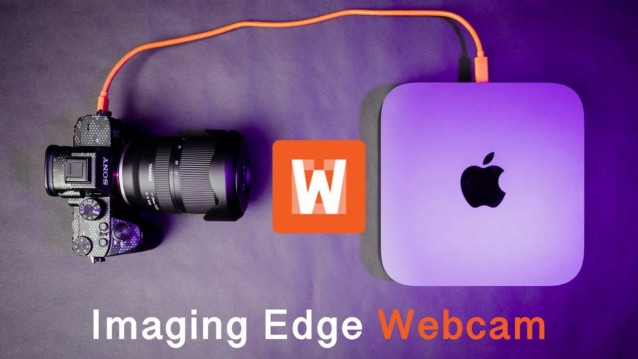 Sony Mirrorless Webcam || Imaging Edge Webcam || Use Sony a7iii for Zoom,  Skype, OBS Studio etc - YouTube