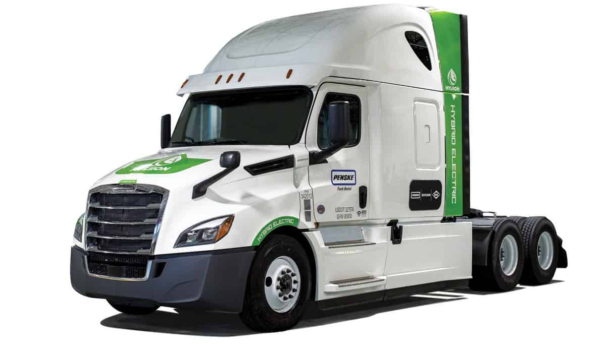 TMC20: Penske buys three Class 8 electric hybrids from Hyliion -  FreightWaves