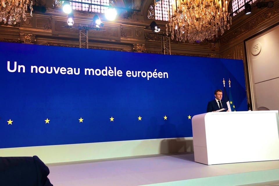 Pendant la PFUE, la France souhaite promouvoir une Europe souveraine, reposant sur un nouveau modèle de croissance et à taille humaine - Crédits : compte Twitter @CBeaune