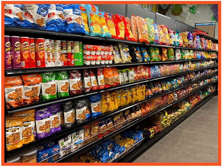 Shop Shelving & Displays for Grocery Stores | Discount Shelving