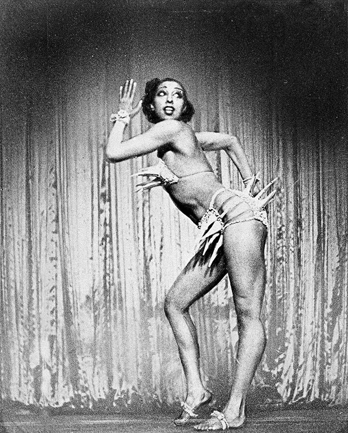 Amazon.com: Gatsbe Exchange Metal Tin Sign 8x10 from Photos Josephine Baker  1941: Posters &amp; Prints