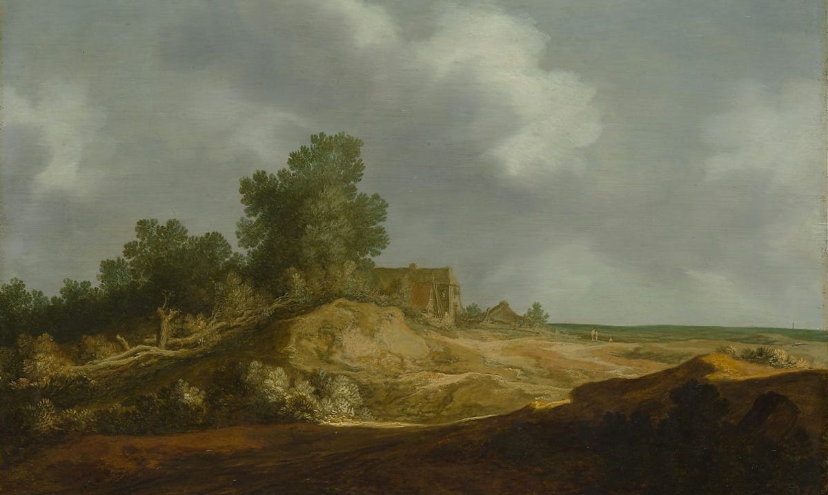 cottage on a hillock