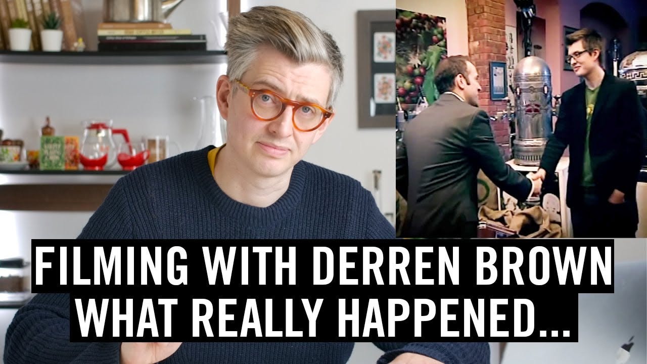Filming With Derren Brown - What Really Happened... - YouTube