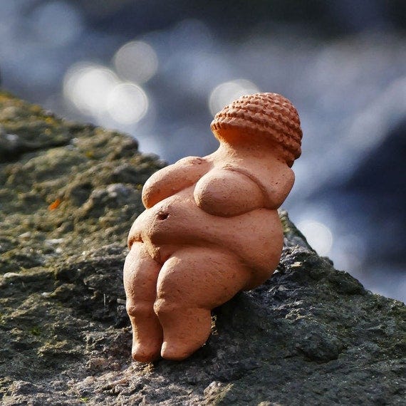 Venus of Willendorf Fertility Goddess Great Mother Female | Etsy Canada