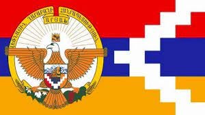 Armenian Flag of Nagorno Karabakh Republic