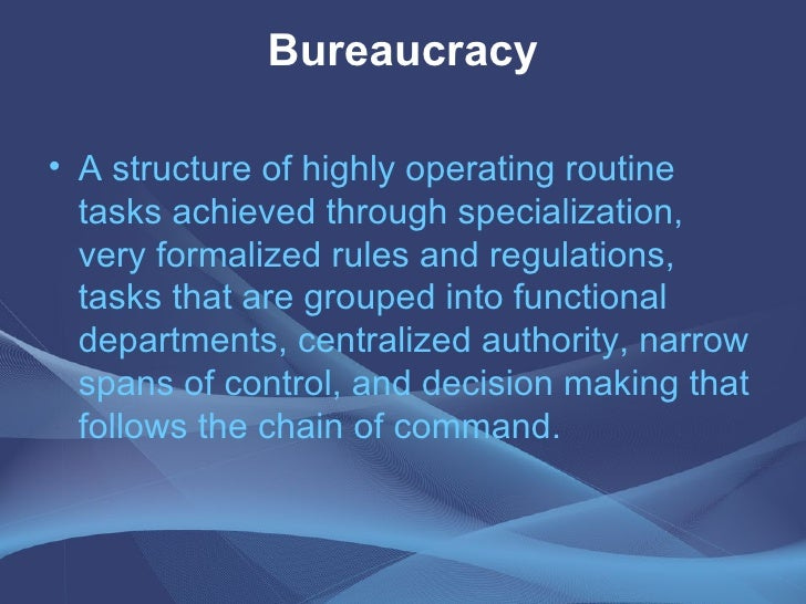 Bureaucracy centralization-decentralization-1322
