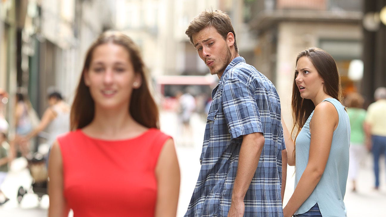 Distracted Boyfriend': Meet the Stars of the Meme of the Summer – The  Hollywood Reporter