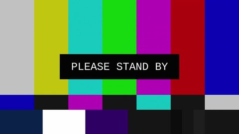 439 Please Stand By Screen Stock Video Footage - 4K and HD Video Clips |  Shutterstock