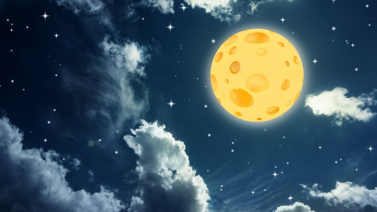 Investigation: Is the Moon Made of Cheese? - Eater