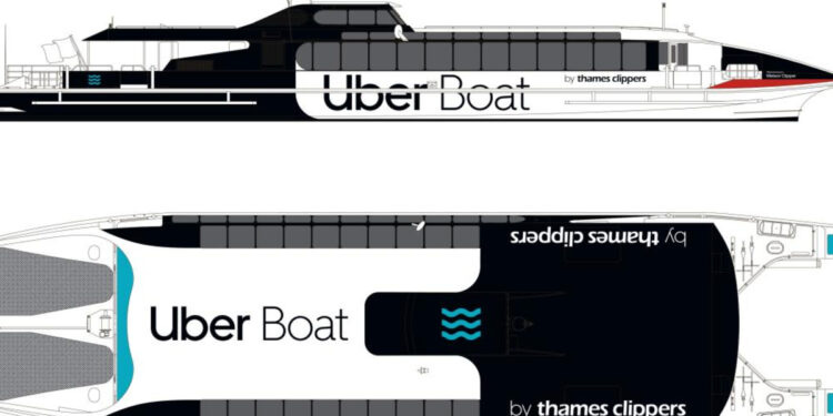 Uber dips toes in London waters, partners with Thames Clippers to launch ‘Uber Boat’