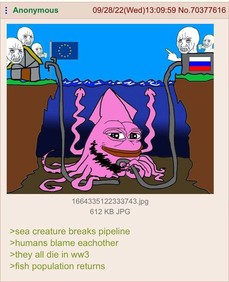 Abyssal Bros Can't Stop Winning | 2022 Nord Stream Pipeline Leaks | Know  Your Meme