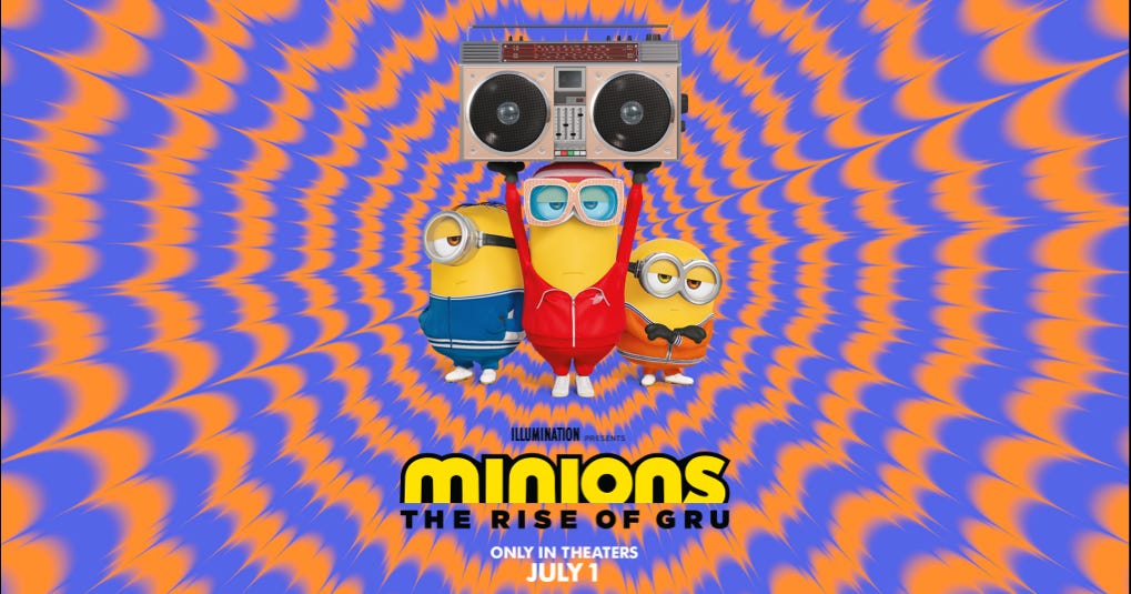 Minions: The Rise of Gru | Trailer & Movie Site | Now Playing