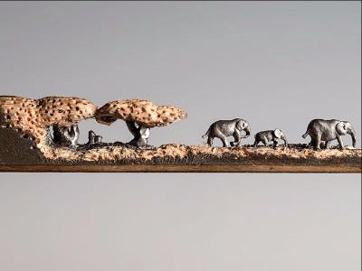 Tiny Sculptures by Cindy Chinn