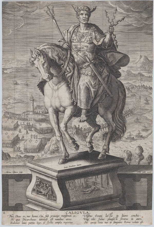 Caligula On Horseback